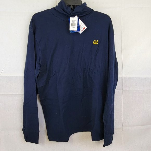 UC Berkeley - Women's Turtleneck Long Sleeve (Navy) With Cal Logo - Collegiate - Picture 1 of 3